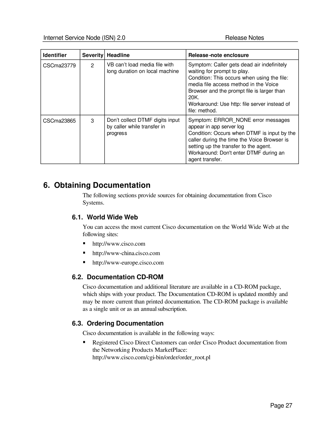 Status Acoustics 2 manual Obtaining Documentation, World Wide Web, Documentation CD-ROM, Ordering Documentation 