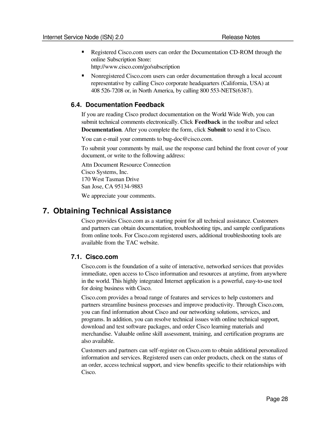 Status Acoustics 2 manual Obtaining Technical Assistance, Documentation Feedback, Cisco.com 