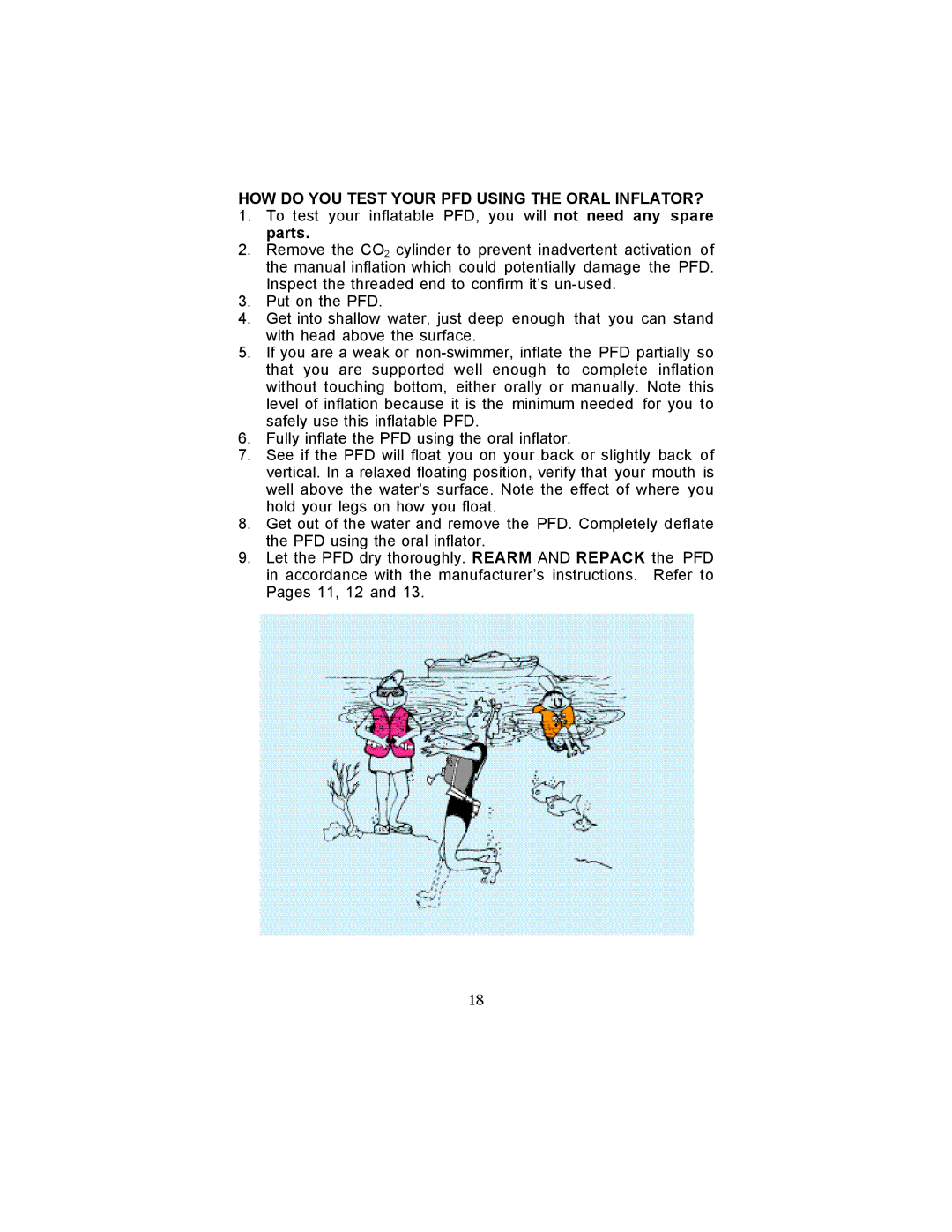 Stearns Recreational 6340, 4430 manual HOW do YOU Test Your PFD Using the Oral INFLATOR? 