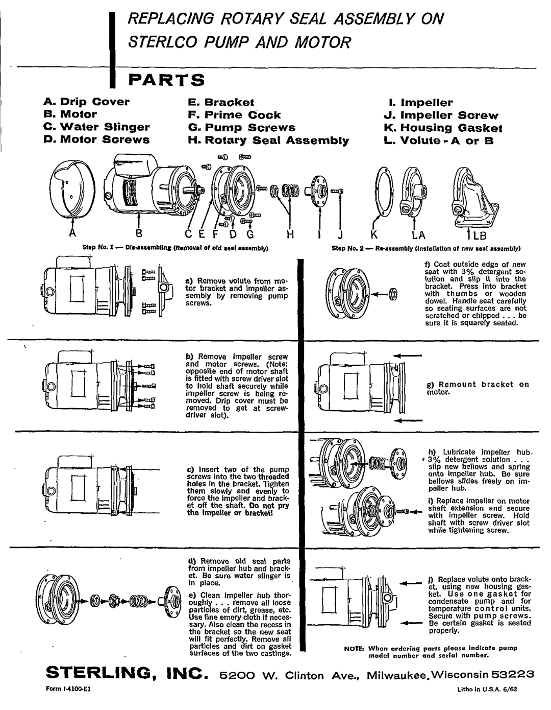 Sterling 7300 manual 