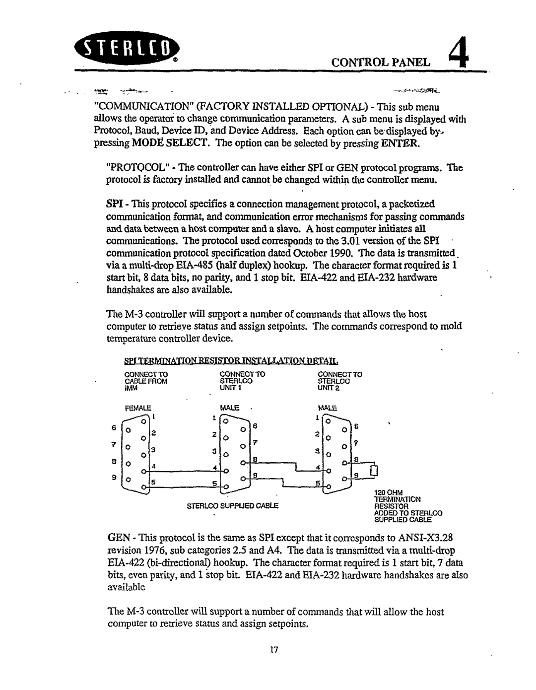 Sterling 8000 series manual 