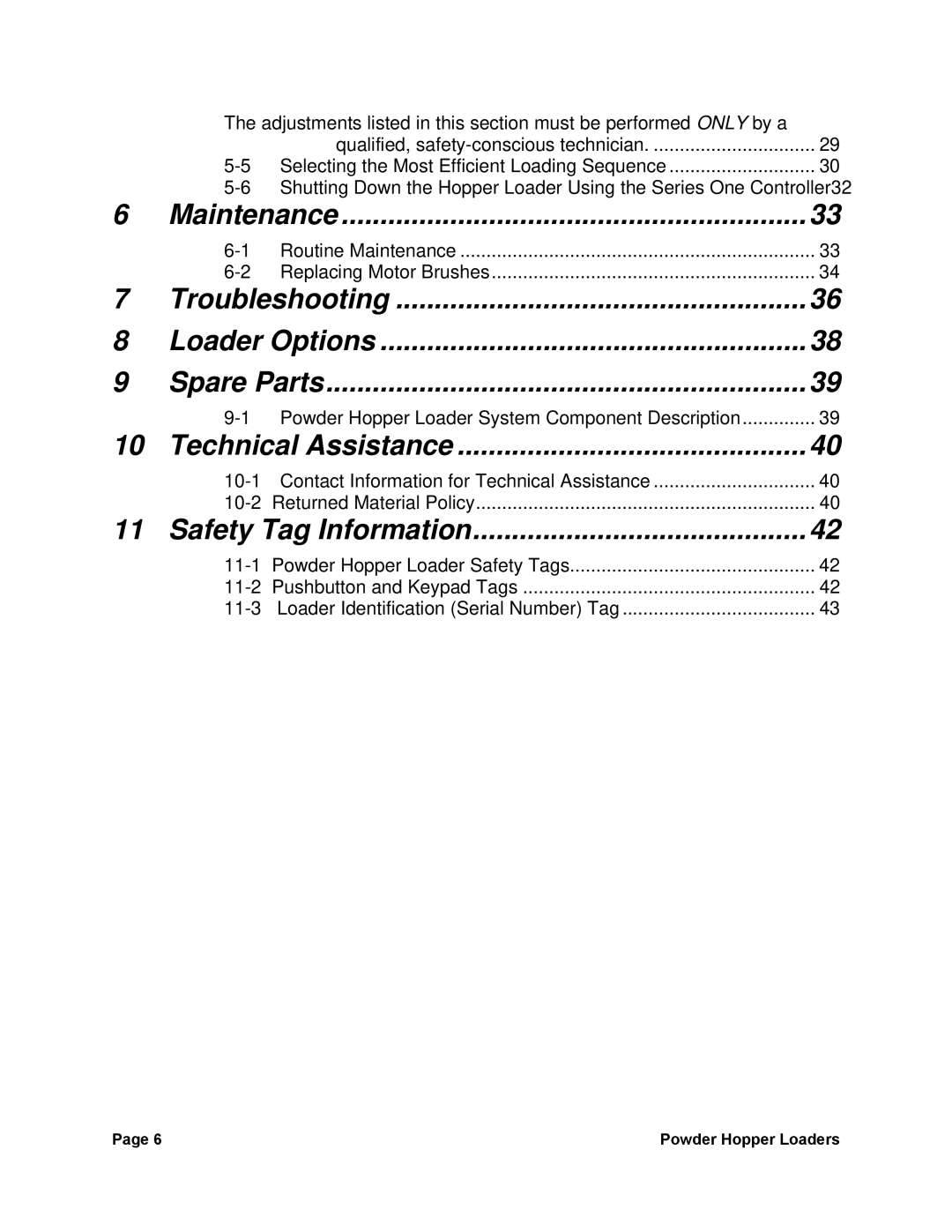 Sterling 882, 0, 238 manual Maintenance 