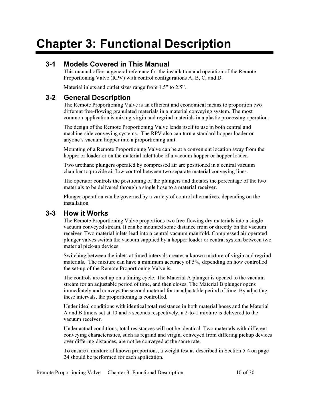 Sterling 882.00268.00 Functional Description, Models Covered in This Manual, General Description, How it Works 