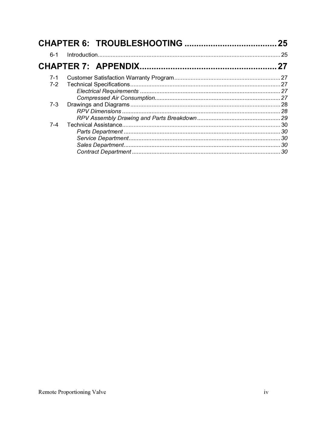 Sterling 882.00268.00 specifications Troubleshooting 