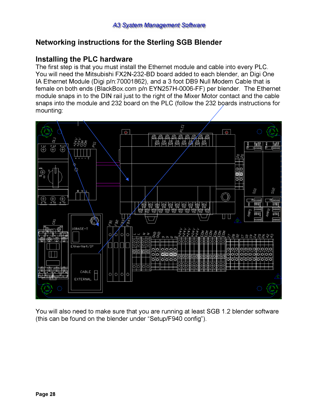 Sterling 882.00278.00 software manual 