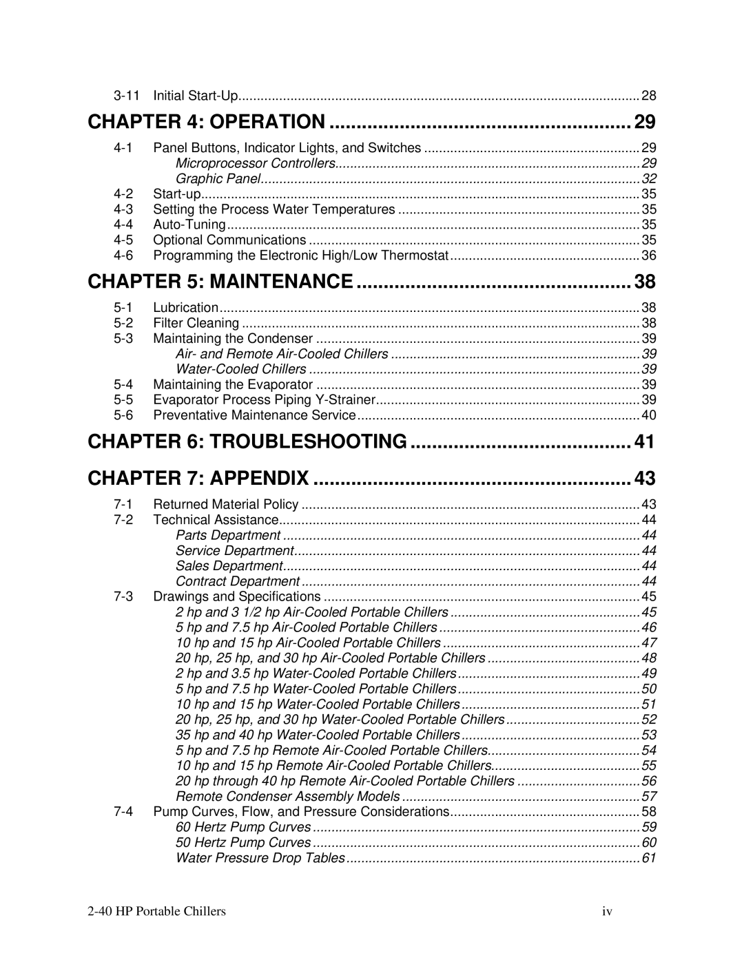 Sterling A0554831 manual Operation 