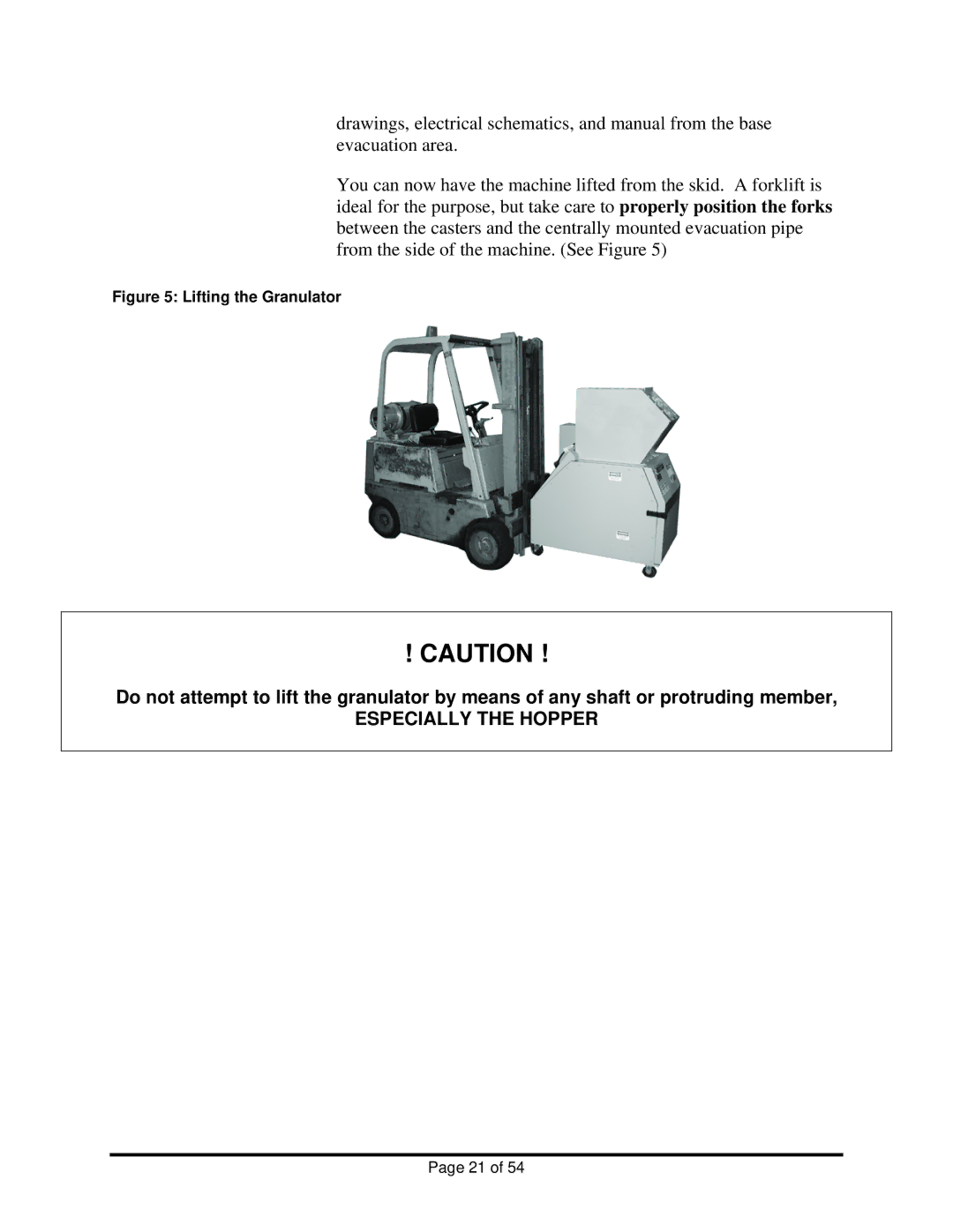 Sterling BP814, BP818, BP810 manual Especially the Hopper 