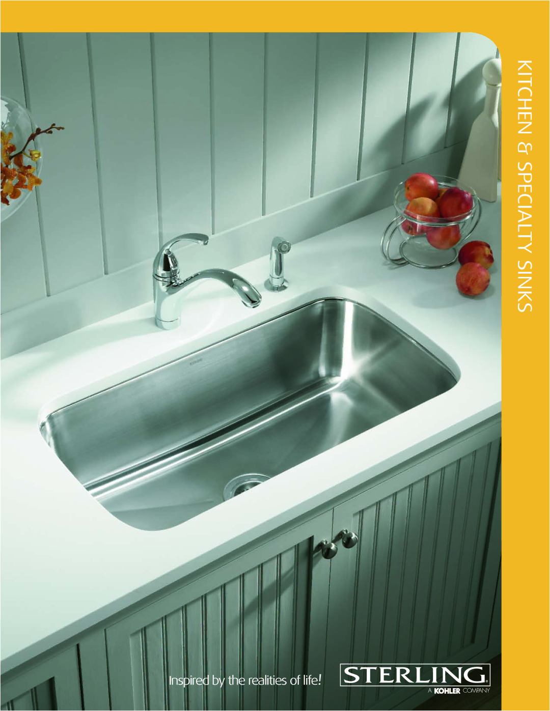 Sterling Plumbing 14707, 1470811850, 11402, 11401 manual Kitchen & Specialty Sinks 