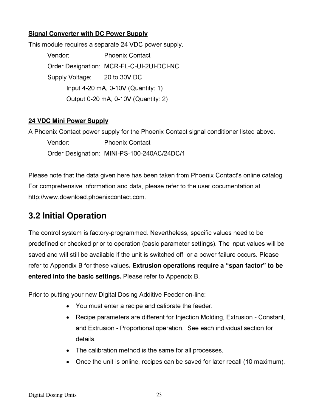 Sterling Plumbing 882 00276.00 Initial Operation, Signal Converter with DC Power Supply, VDC Mini Power Supply 