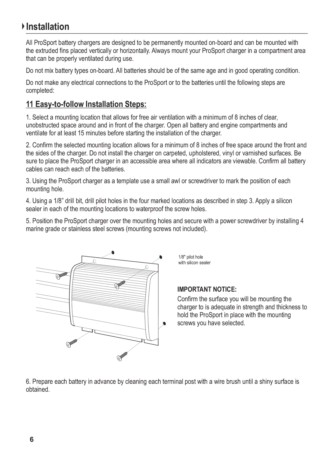 Sterling Power Products PS1220, PS1208, PS1212 manual Easy-to-follow Installation Steps 