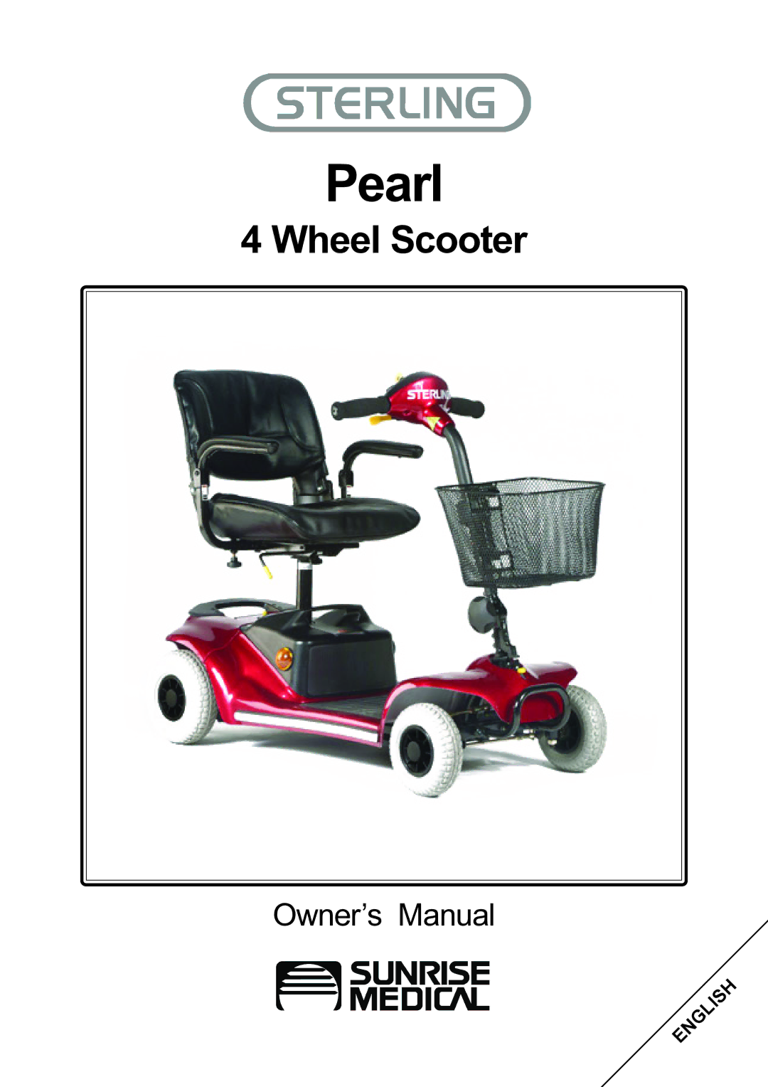 Sterling Power Products Scooter owner manual Pearl 