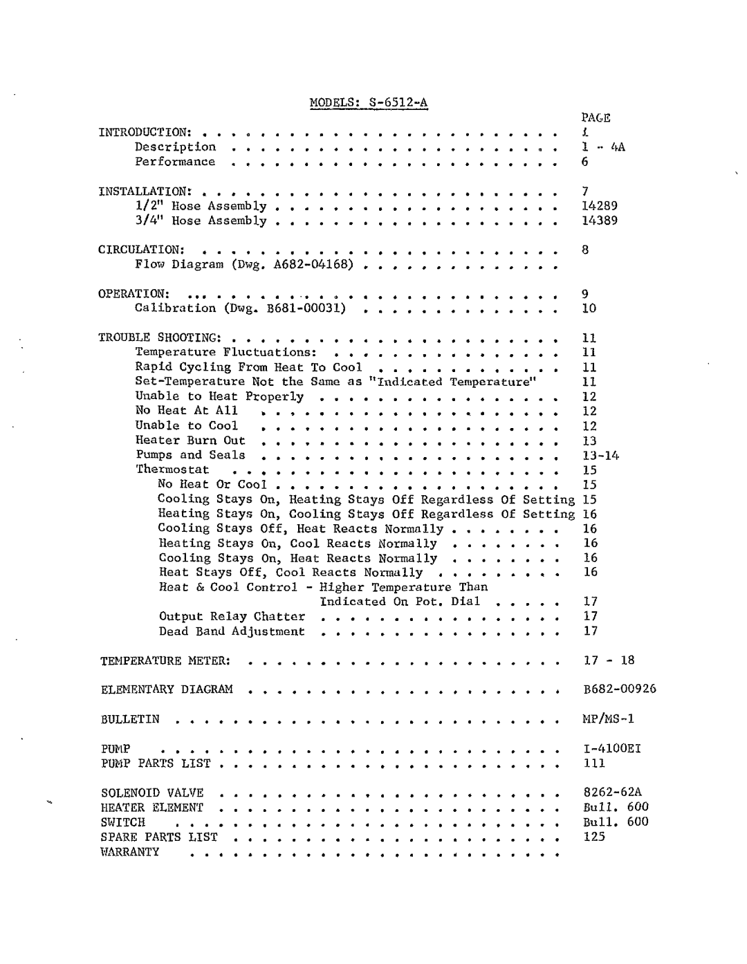 Sterling S-6512-A manual 