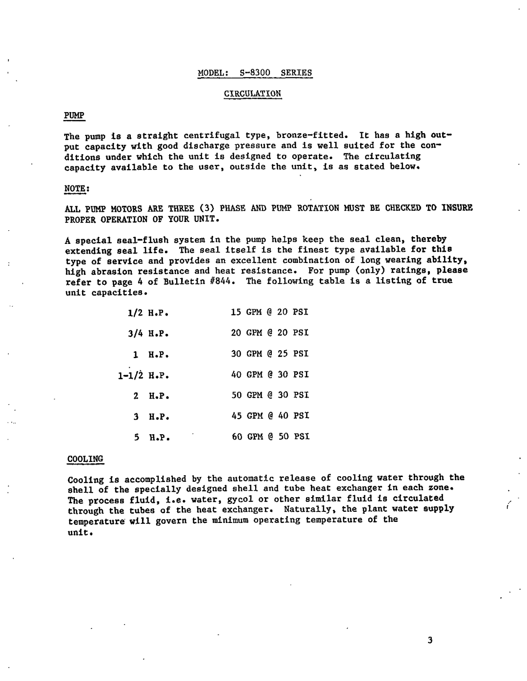 Sterling S-8314 manual 