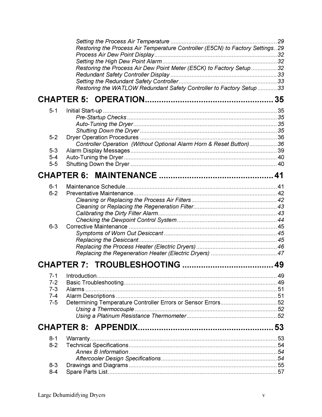 Sterling SDA 1000-5100 specifications Operation 