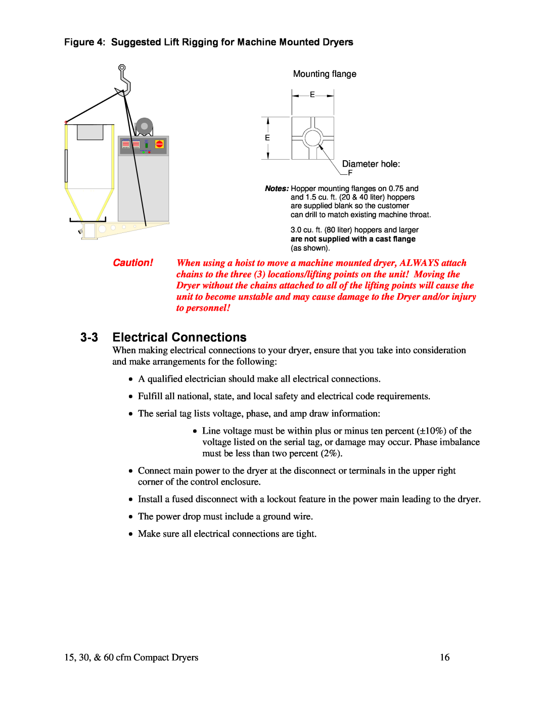 Sterling SDA Series 25-100 specifications 3-3Electrical Connections 