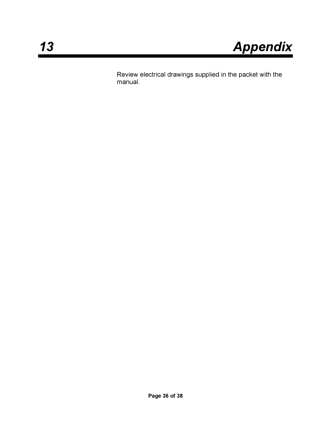 Sterling SSC1-5Q service manual Appendix 