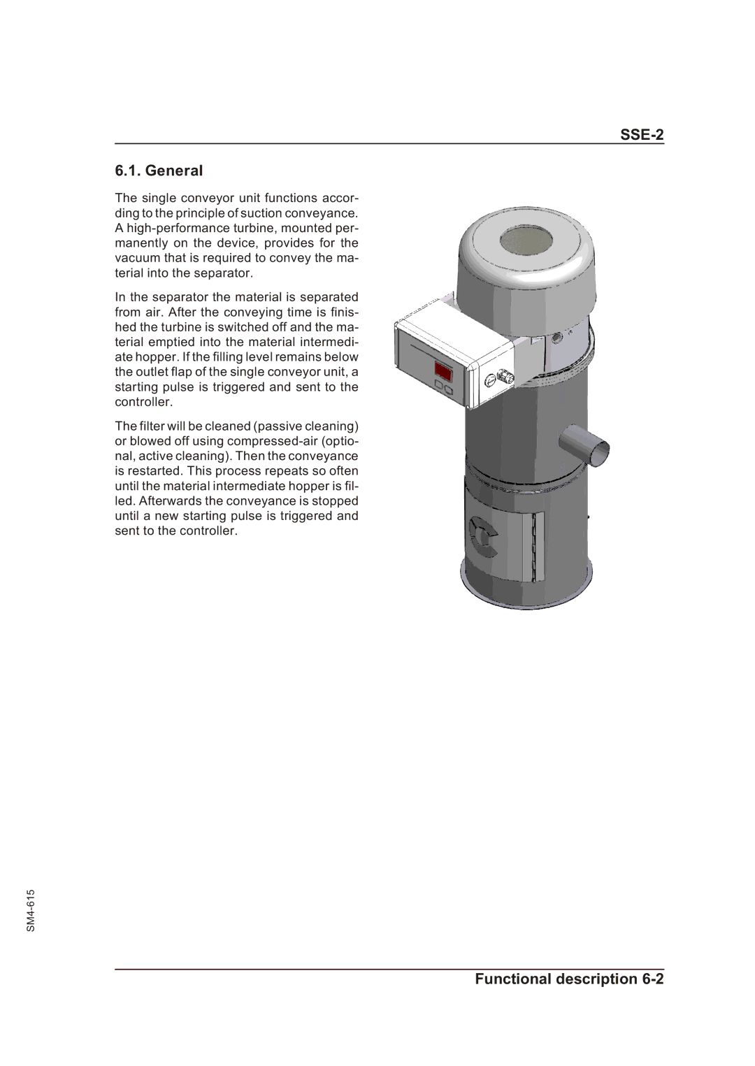 Sterling SSE-2 operating instructions General 