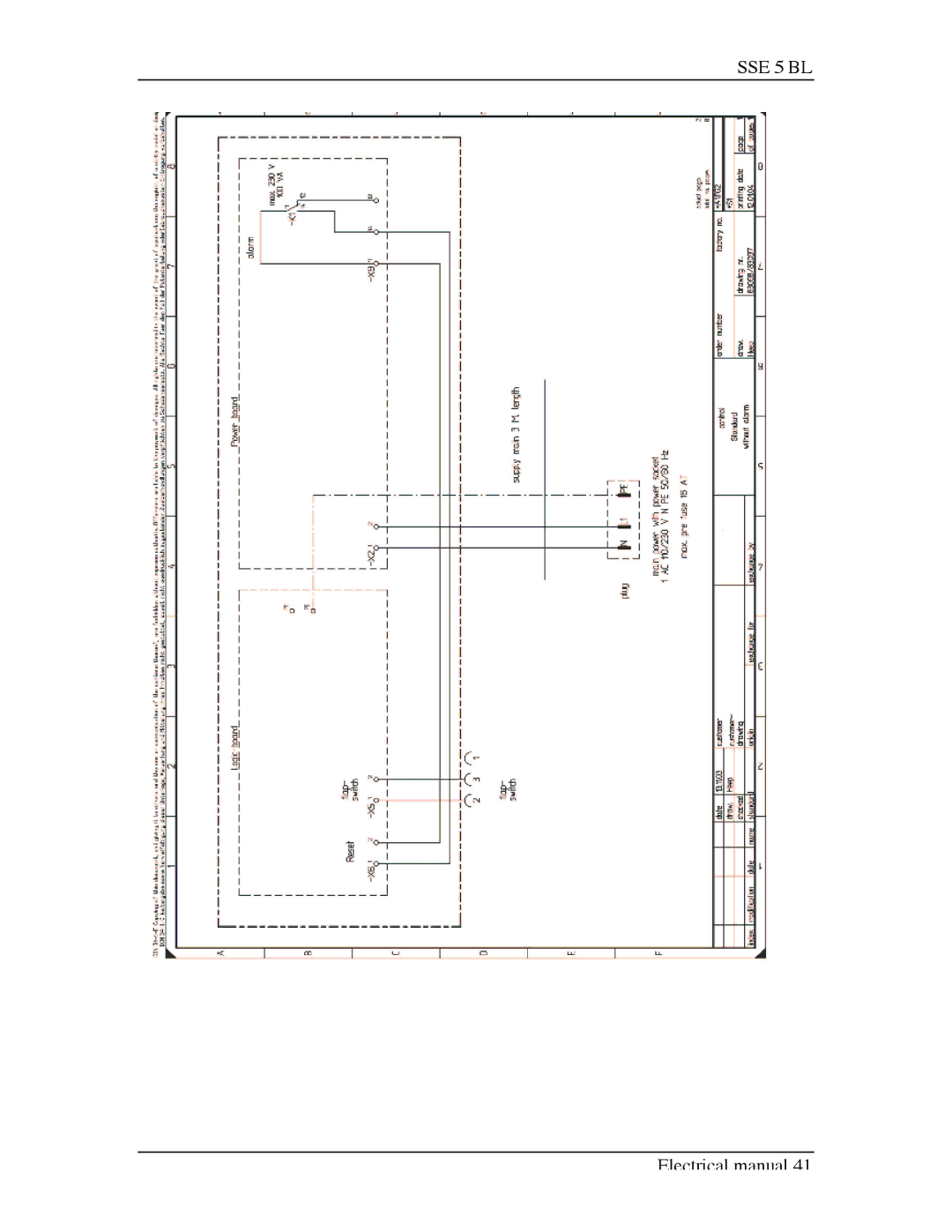 Sterling SSE-5 BL operating instructions SSE 5 BL 