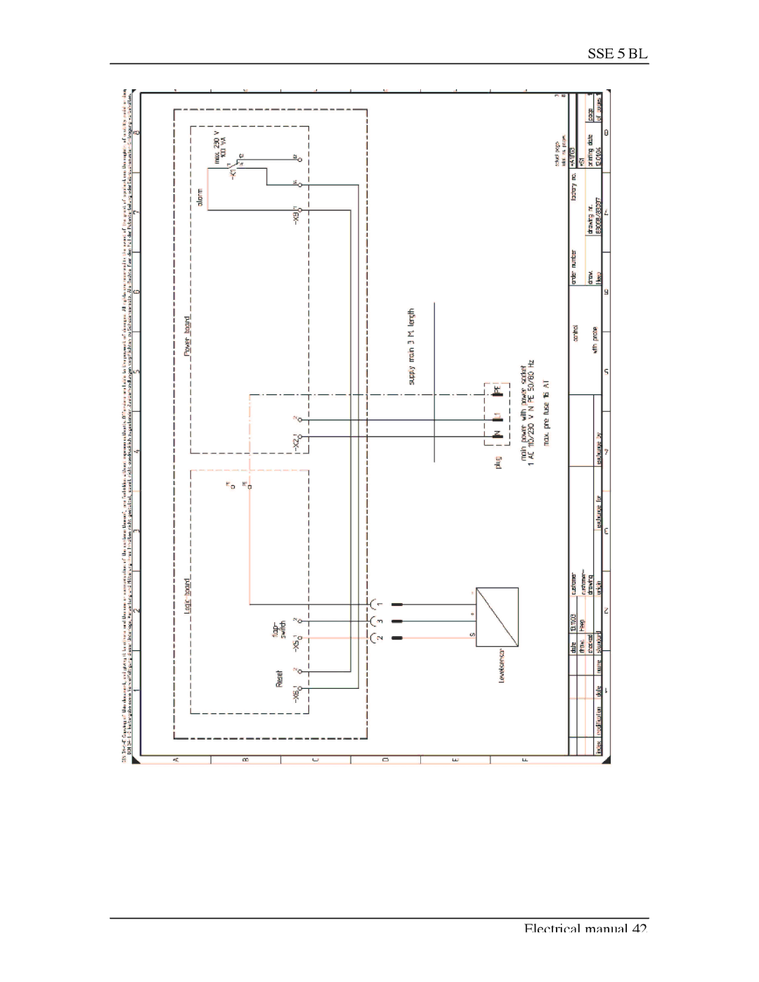 Sterling SSE-5 BL operating instructions SSE 5 BL 