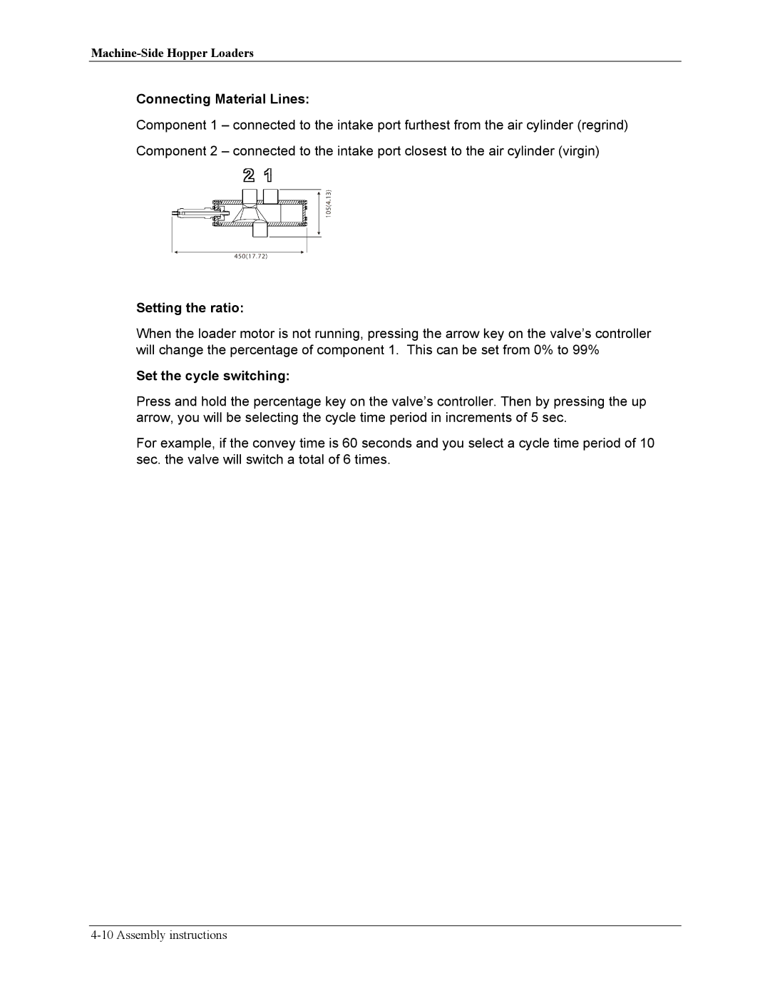 Sterling sse manual Connecting Material Lines 