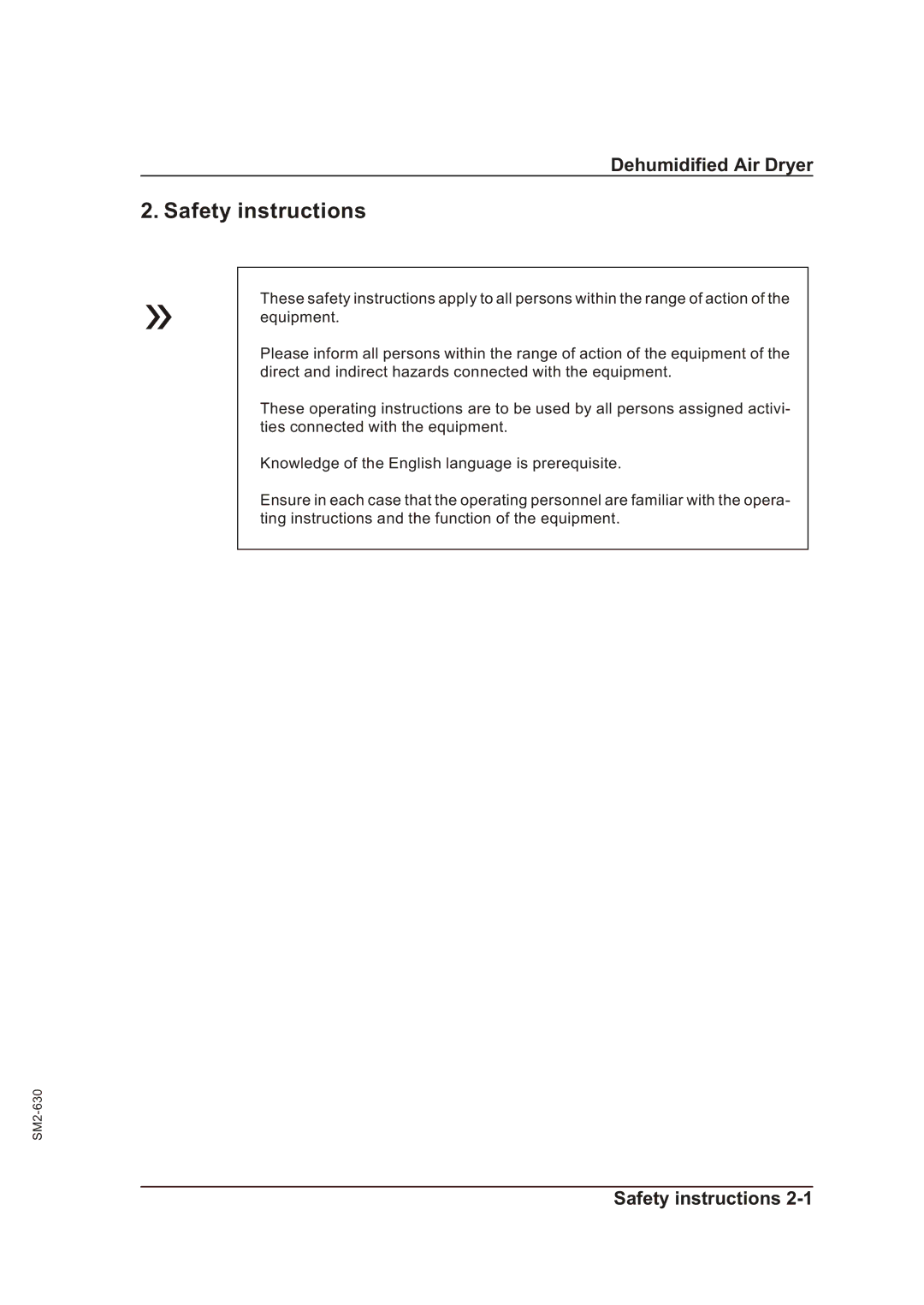 Sterling STT 1600 operating instructions Safety instructions 