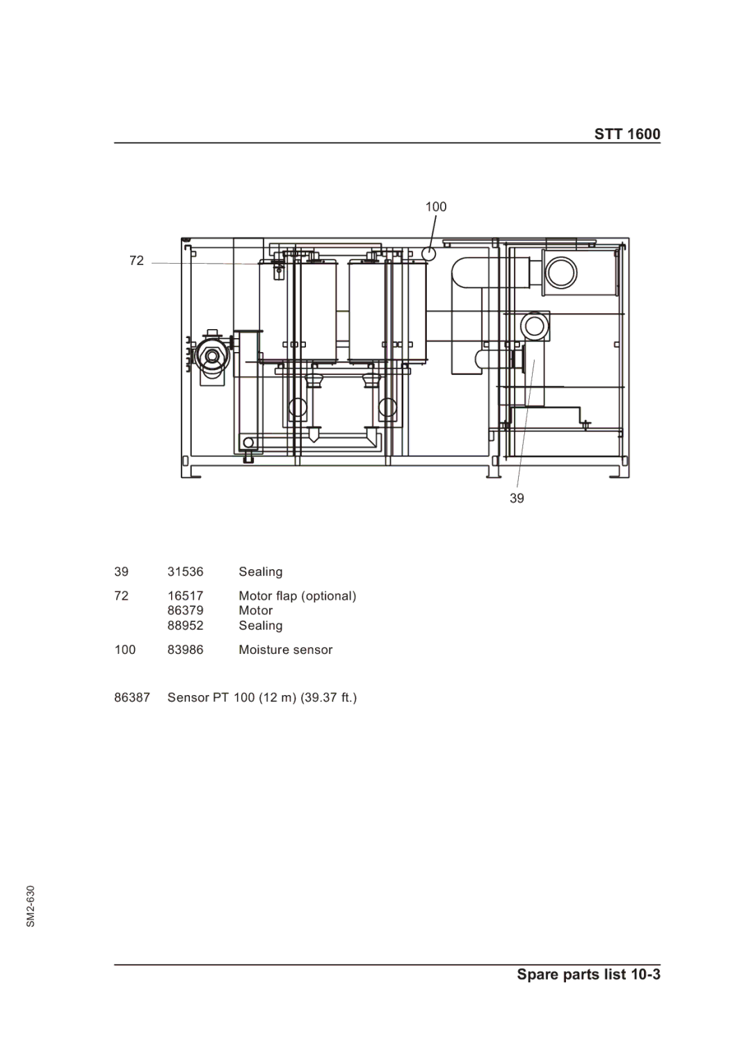 Sterling STT 1600 operating instructions 100 