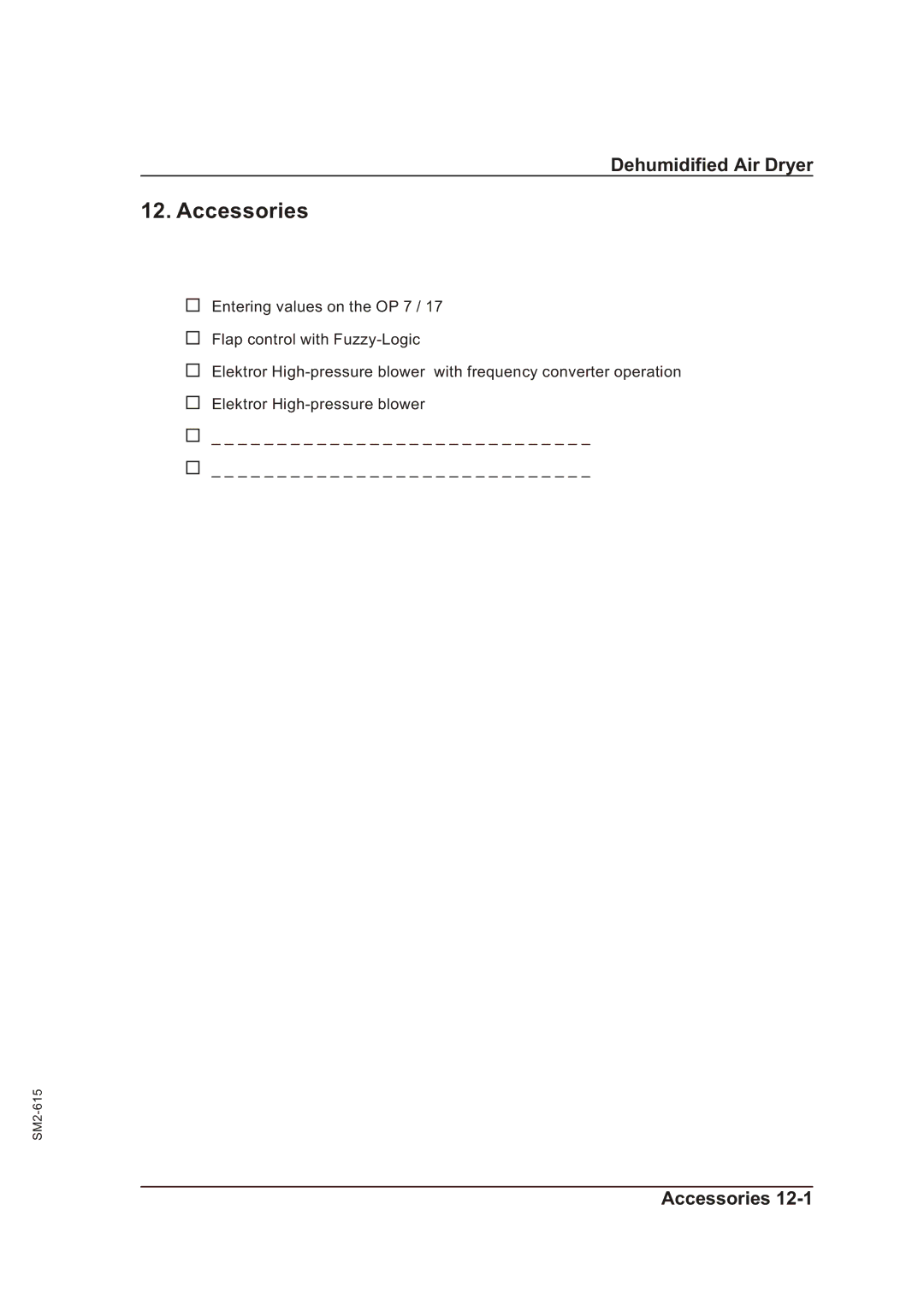 Sterling STT 300 operating instructions Accessories 