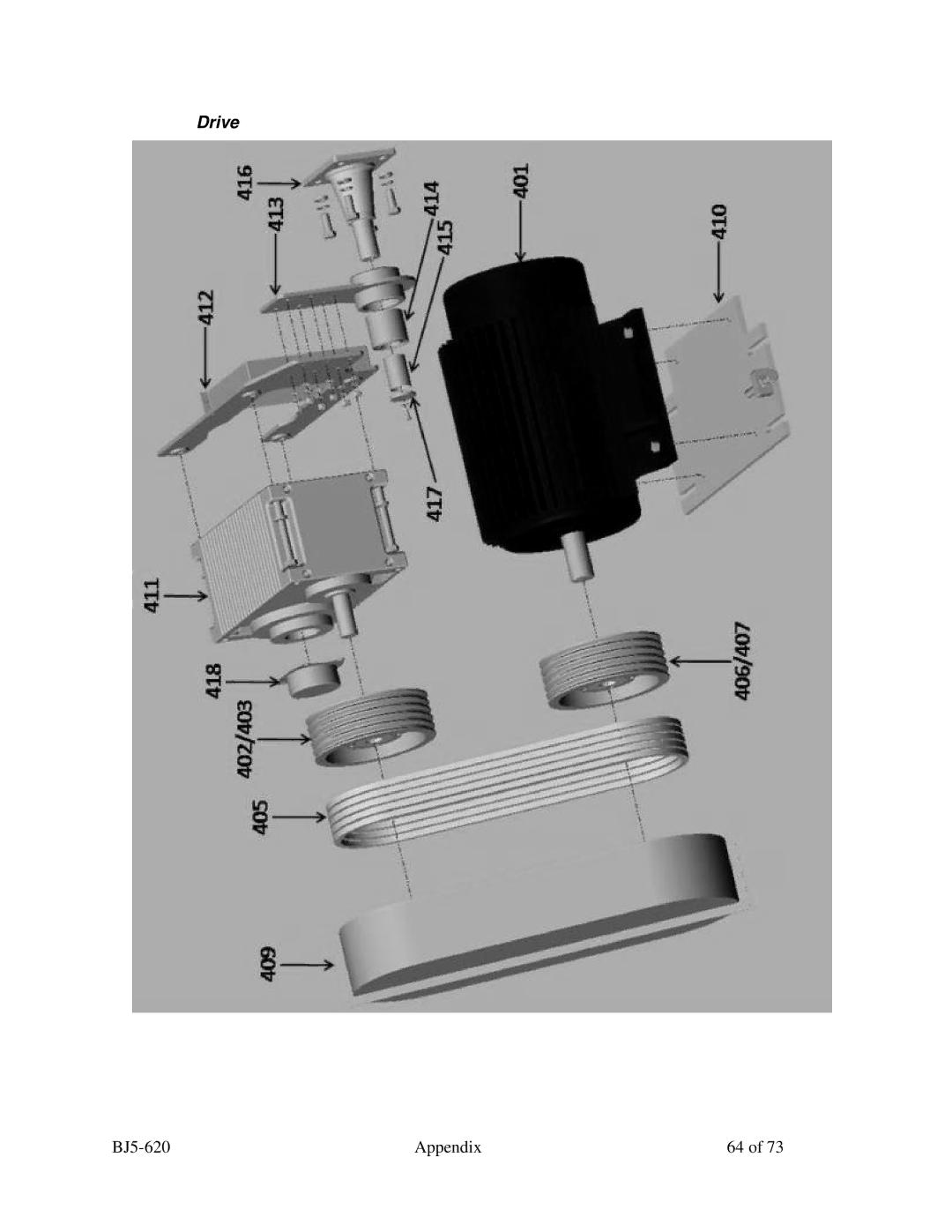 Sterling SXS Series specifications Drive 