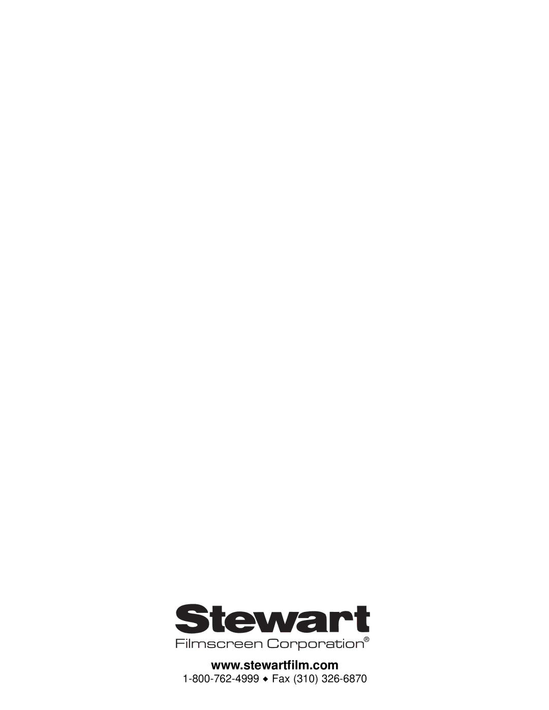 Stewart Filmscreen Corp 4-Way ScreenWall ElectriMask owner manual 