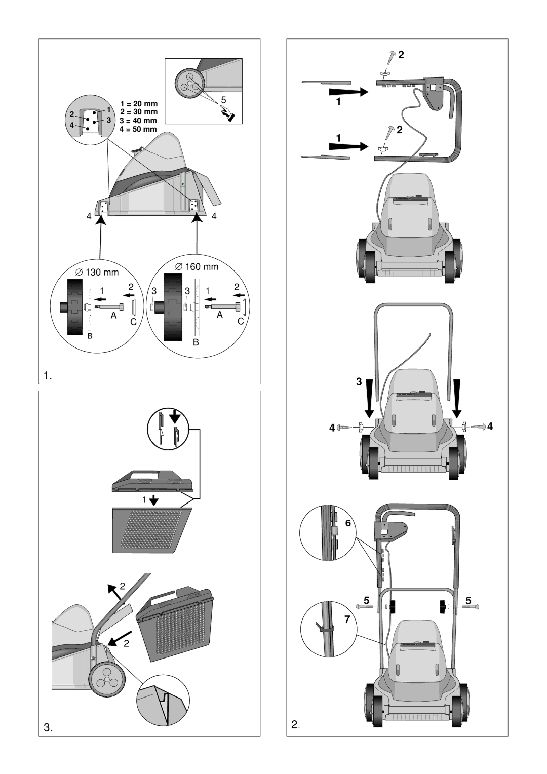 Stiga 33 manual ∅ 130 mm 160 mm 