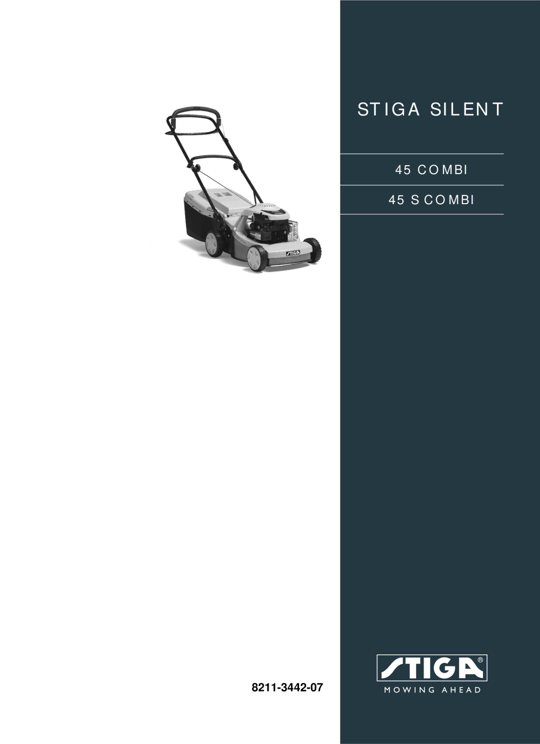 Stiga 45 COMBI, 45 S COMBI manual Stiga Silent 