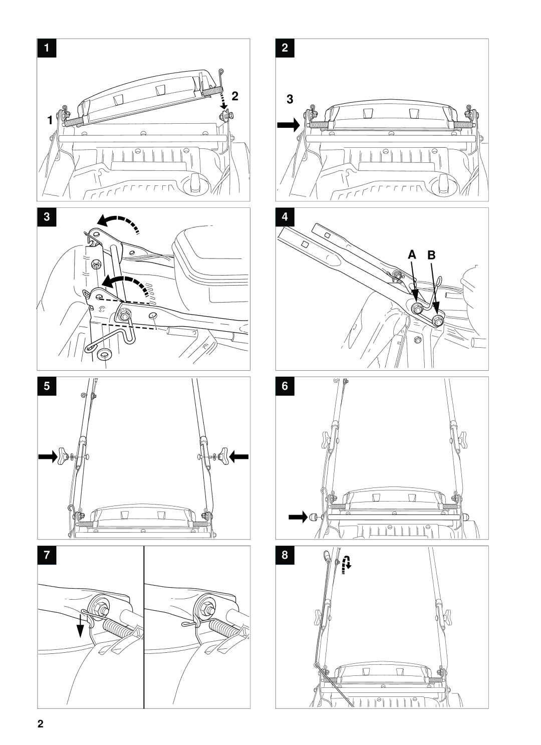 Stiga 48 S ROLLER, 55 S ROLLER manual 