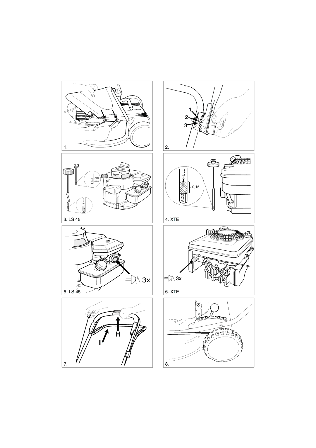 Stiga PRO 51 S manual Xte 