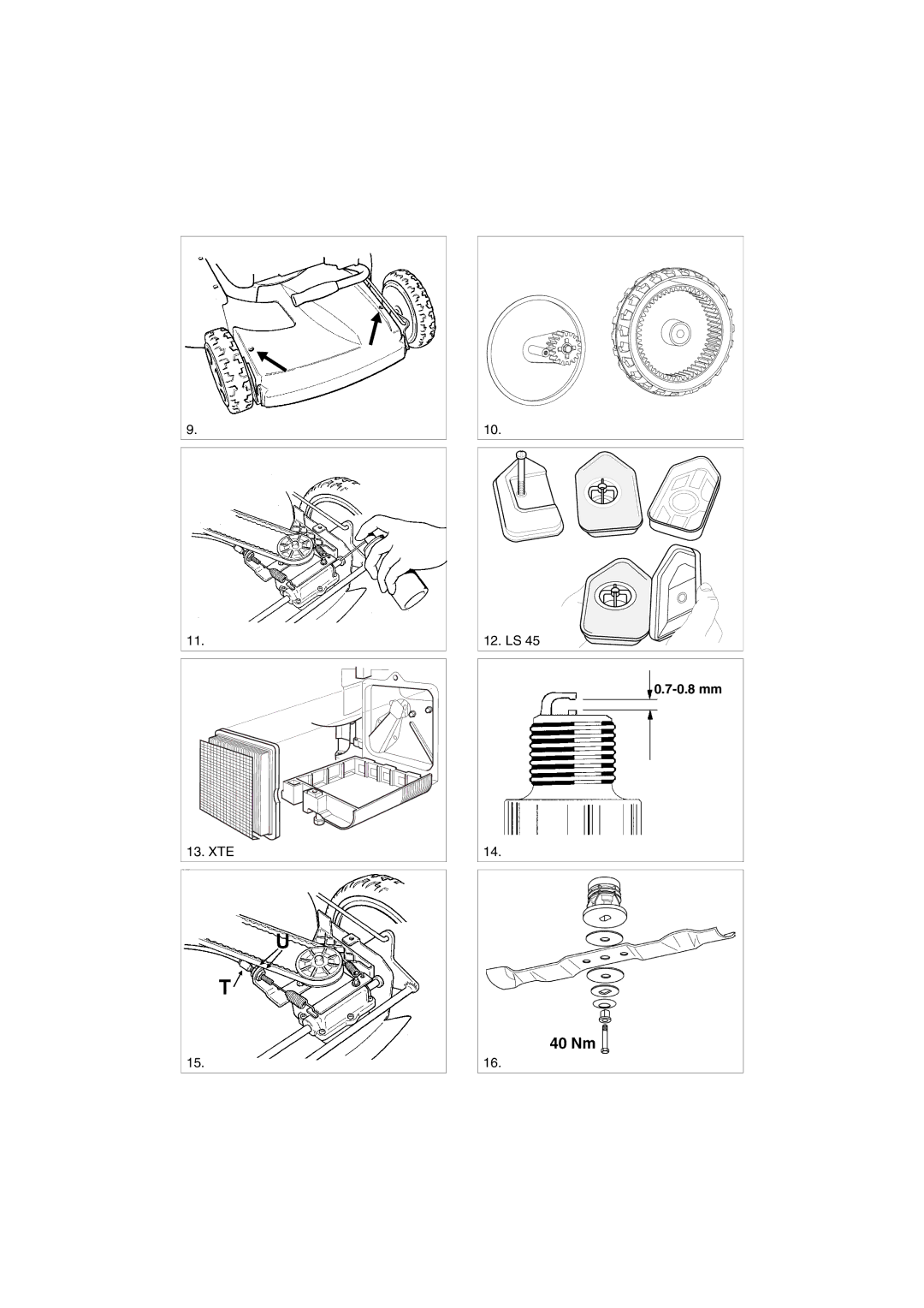 Stiga PRO 51 S manual 40 Nm 