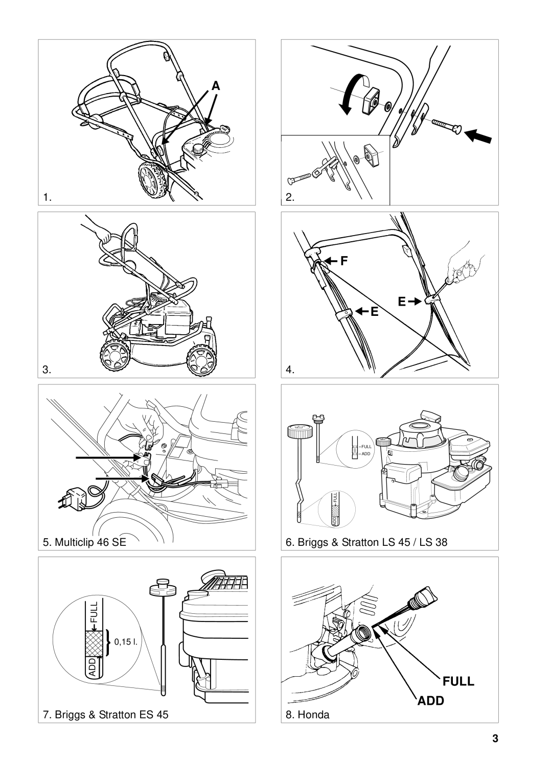 Stiga 8211-0203-09 manual Full ADD 