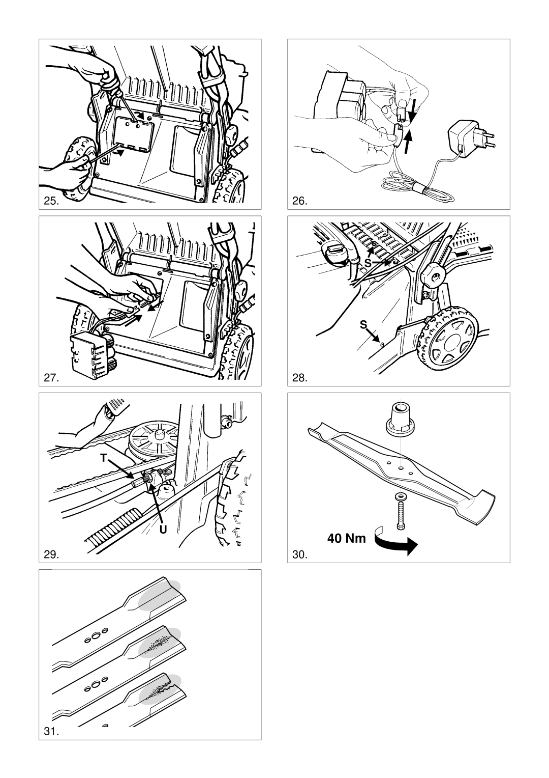 Stiga 8211-0208-08 manual 40 Nm 