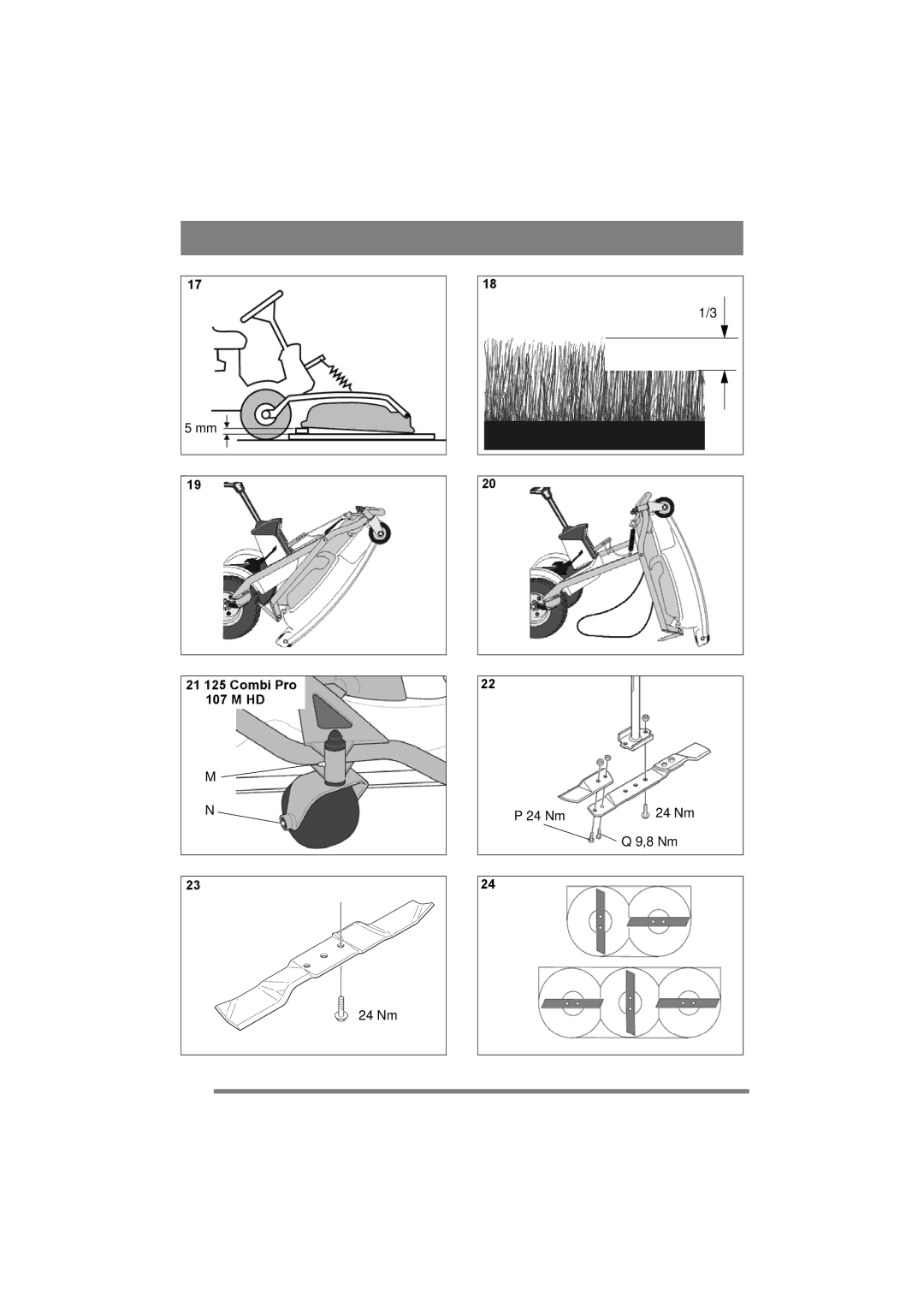 Stiga 8211-0543-01 manual 21 125 Combi Pro 24 Nm 