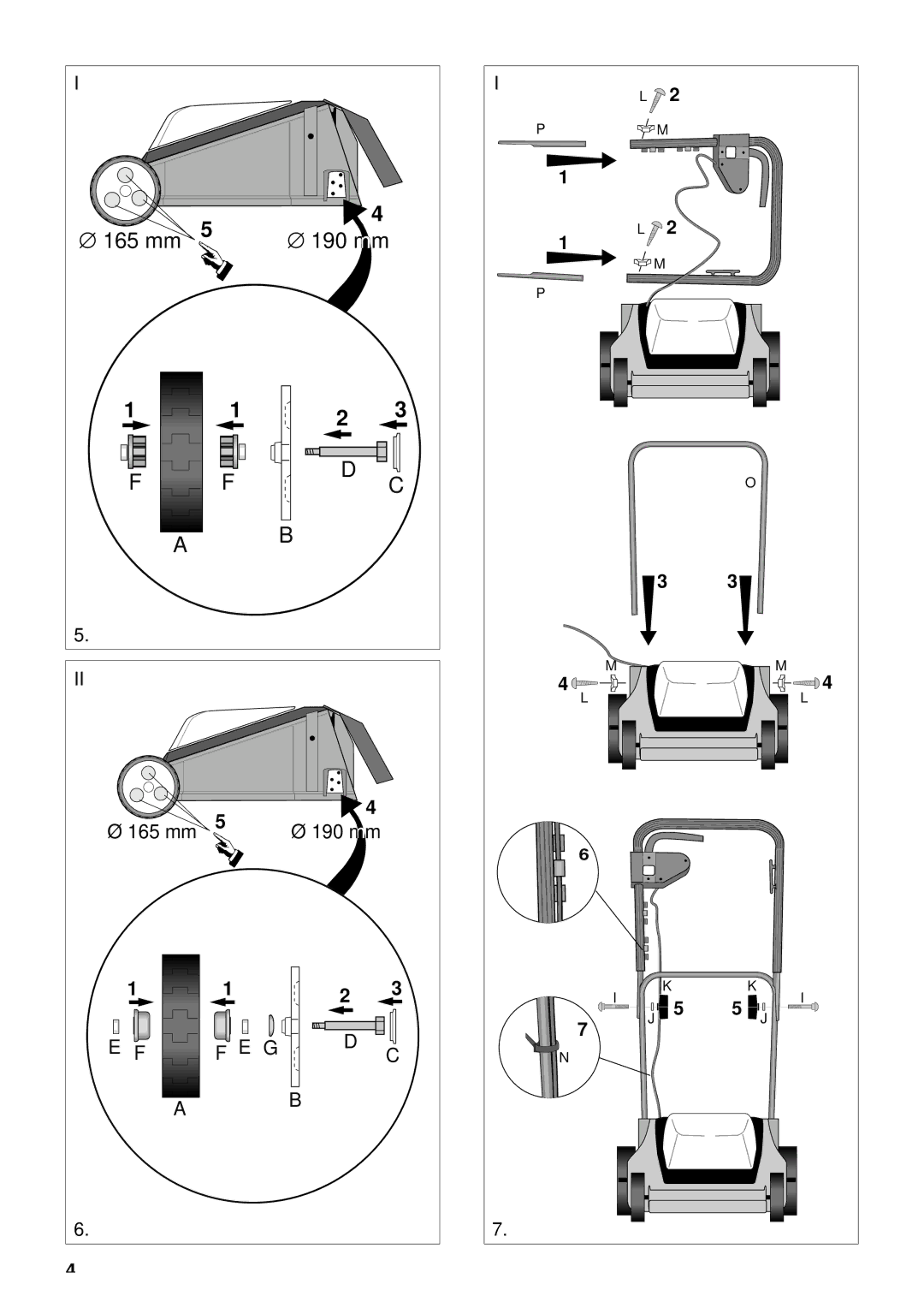 Stiga 8211-3427-04 manual ∅ 165 mm 