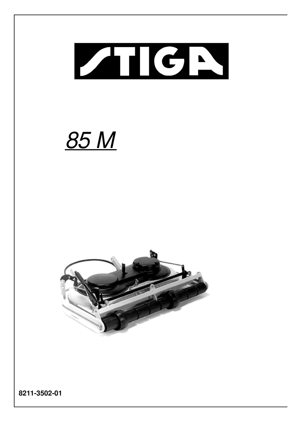 Stiga 85 M manual 