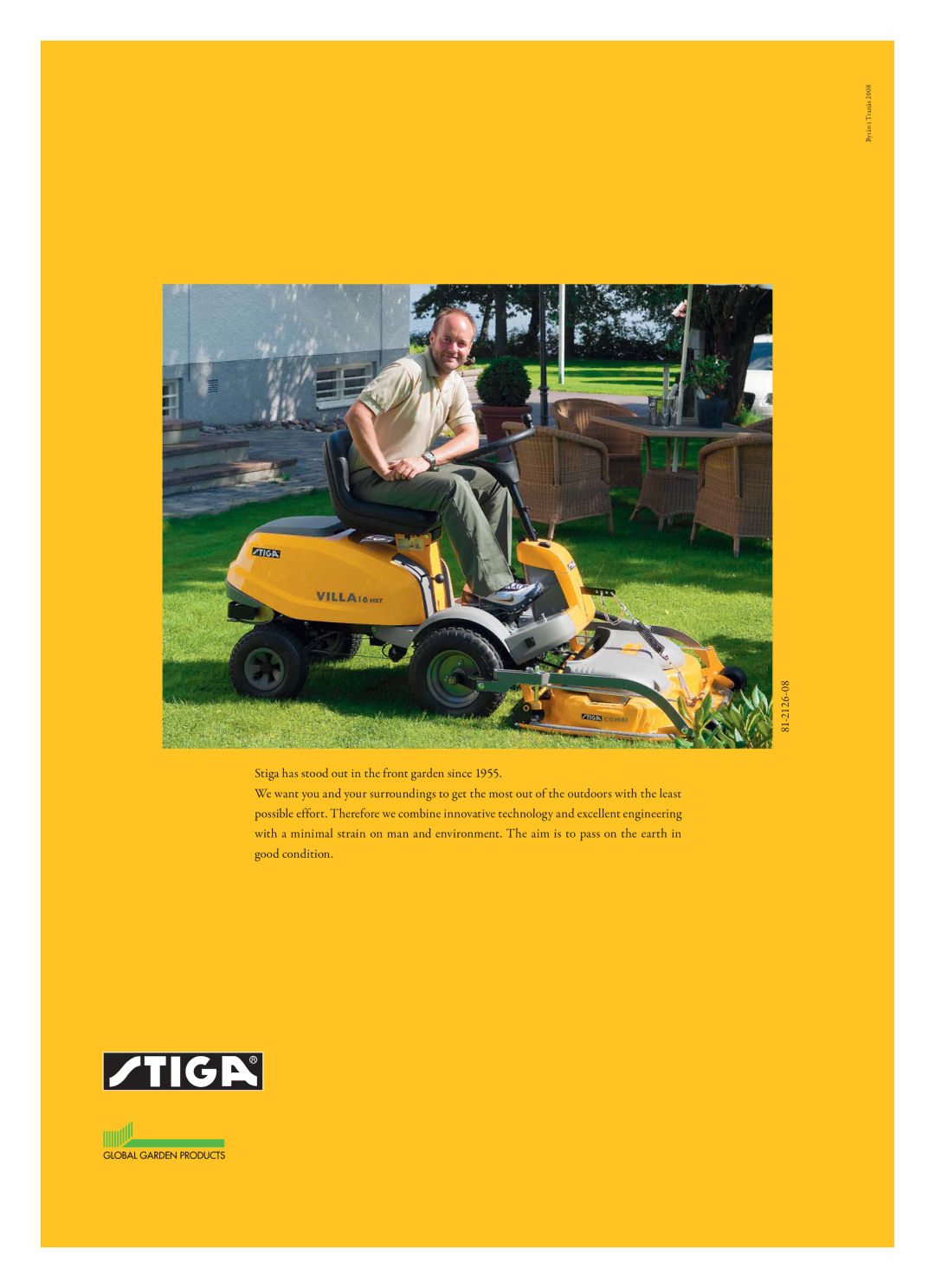 Stiga Garden Range manual 81-2126-08 