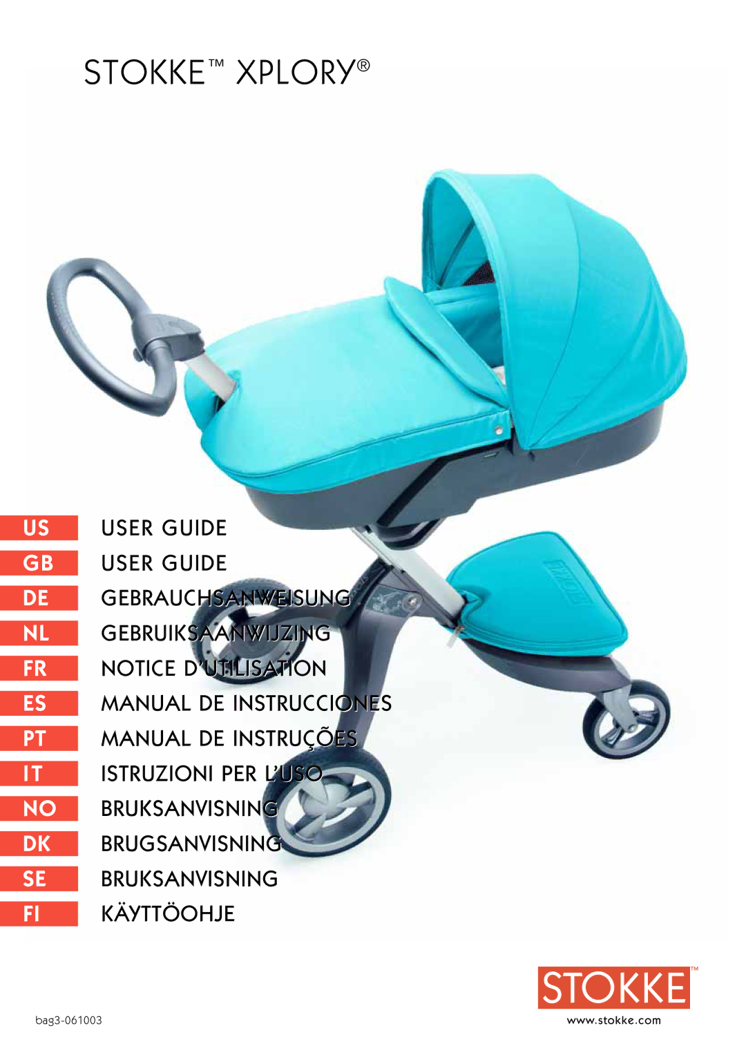 Stokke Baby Bag manual Stokke Xplory 