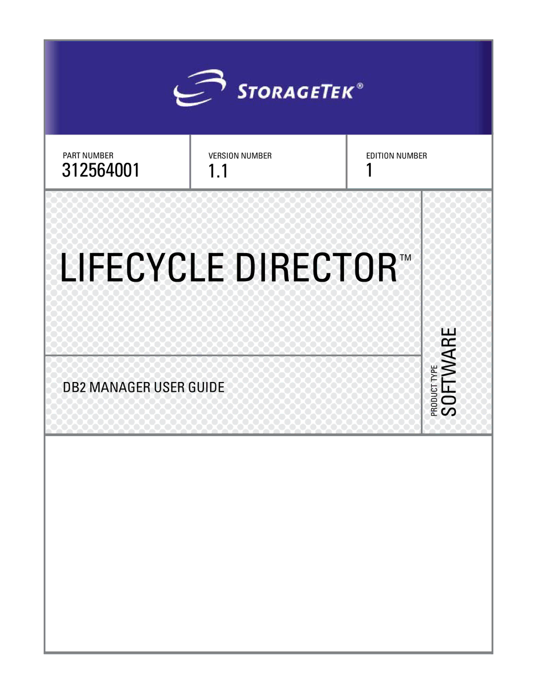 StorageTek 312564001 manual Lifecycle Directortm 