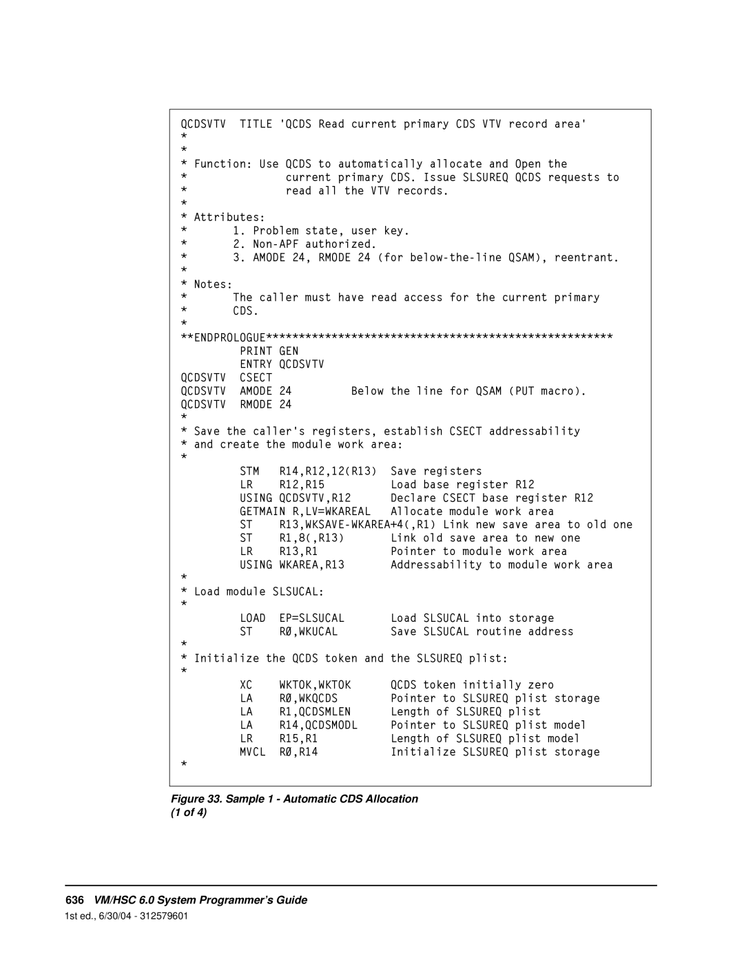 StorageTek manual 636VM/HSC 6.0 System Programmer’s Guide 