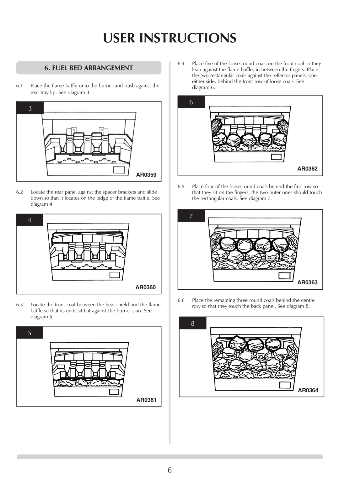 Stovax 5 manual Fuel BED Arrangement 