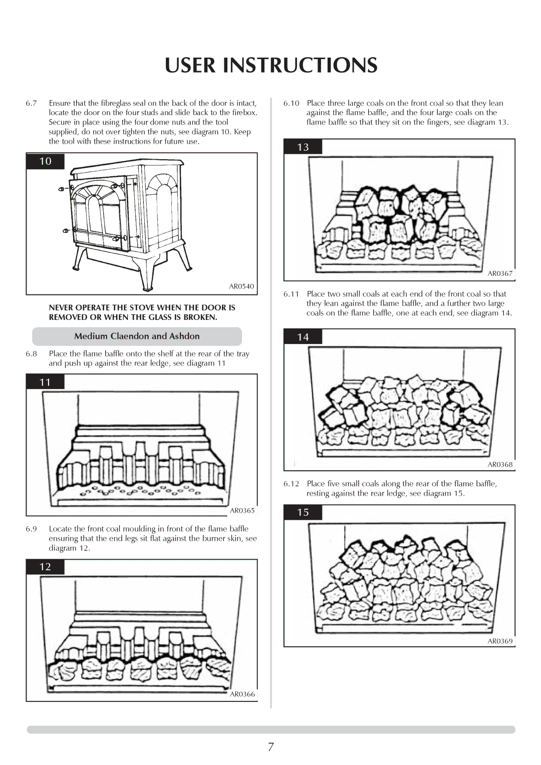 Stovax 8542-P8542, CLARENDON 8541-P8541, ASHDON 8513-P8513, 8522-P852, 8517-P8517, 8543-P8543 manual Medium Claendon and Ashdon 