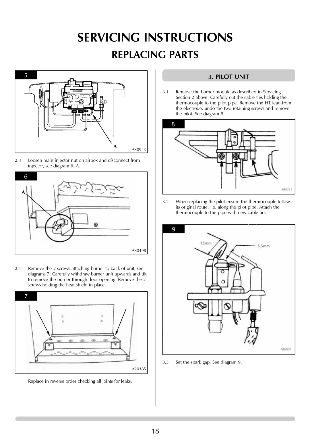 Stovax Coal Effect Stove Range Conventional Flue manual Pilot Unit 