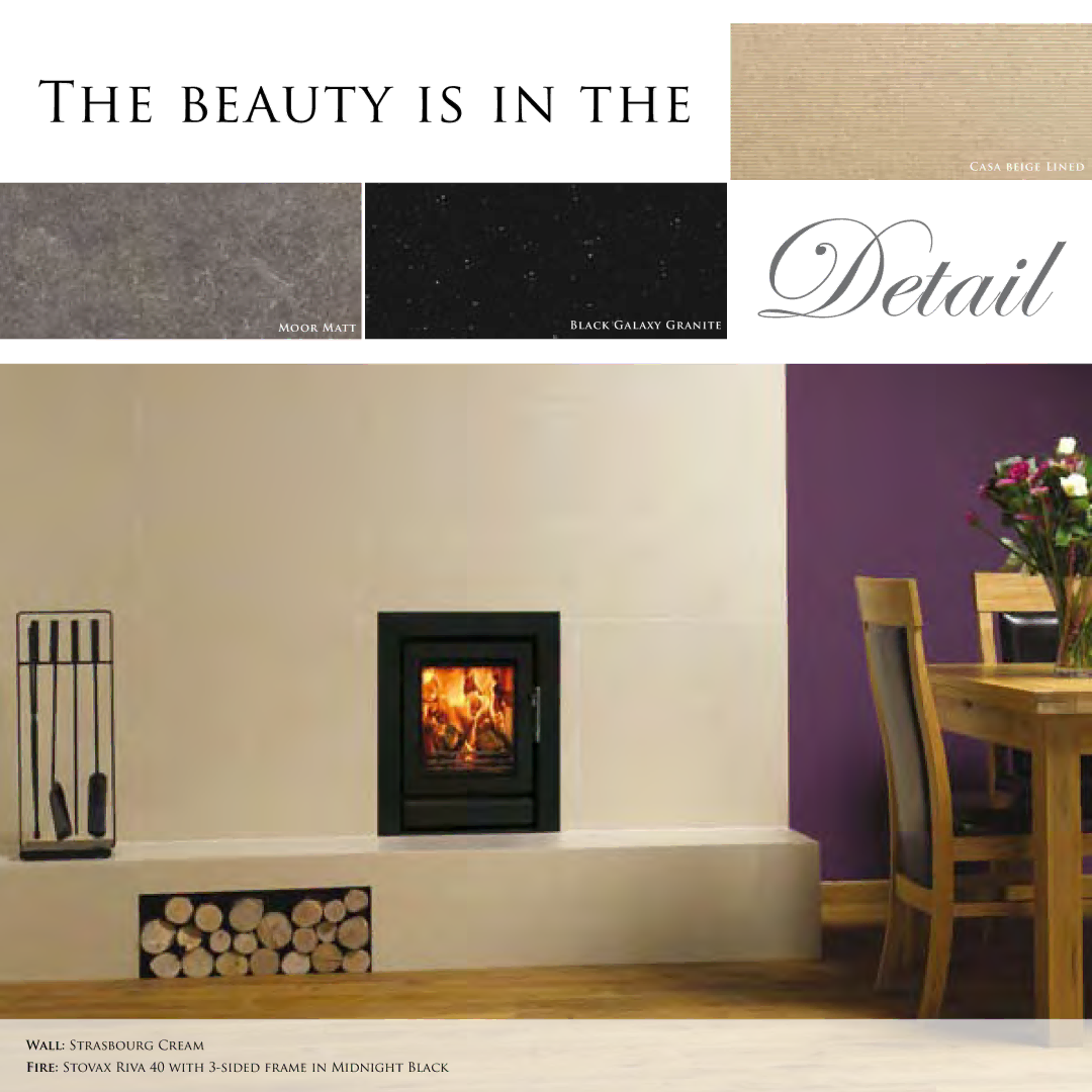 Stovax Exclusive Fireplace manual Detail 
