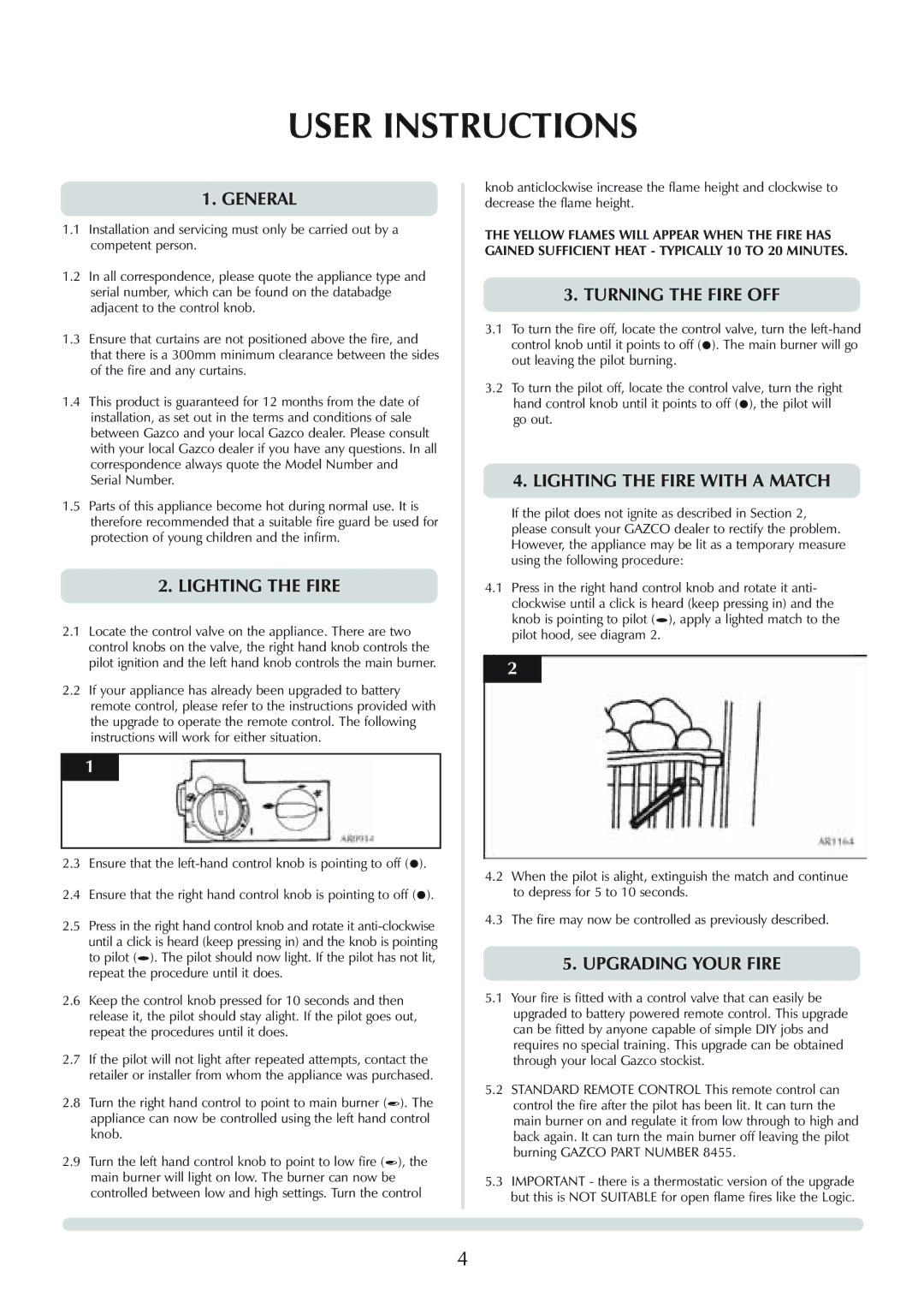 Stovax Logic Hotbox & Convector Fire manual User Instructions 