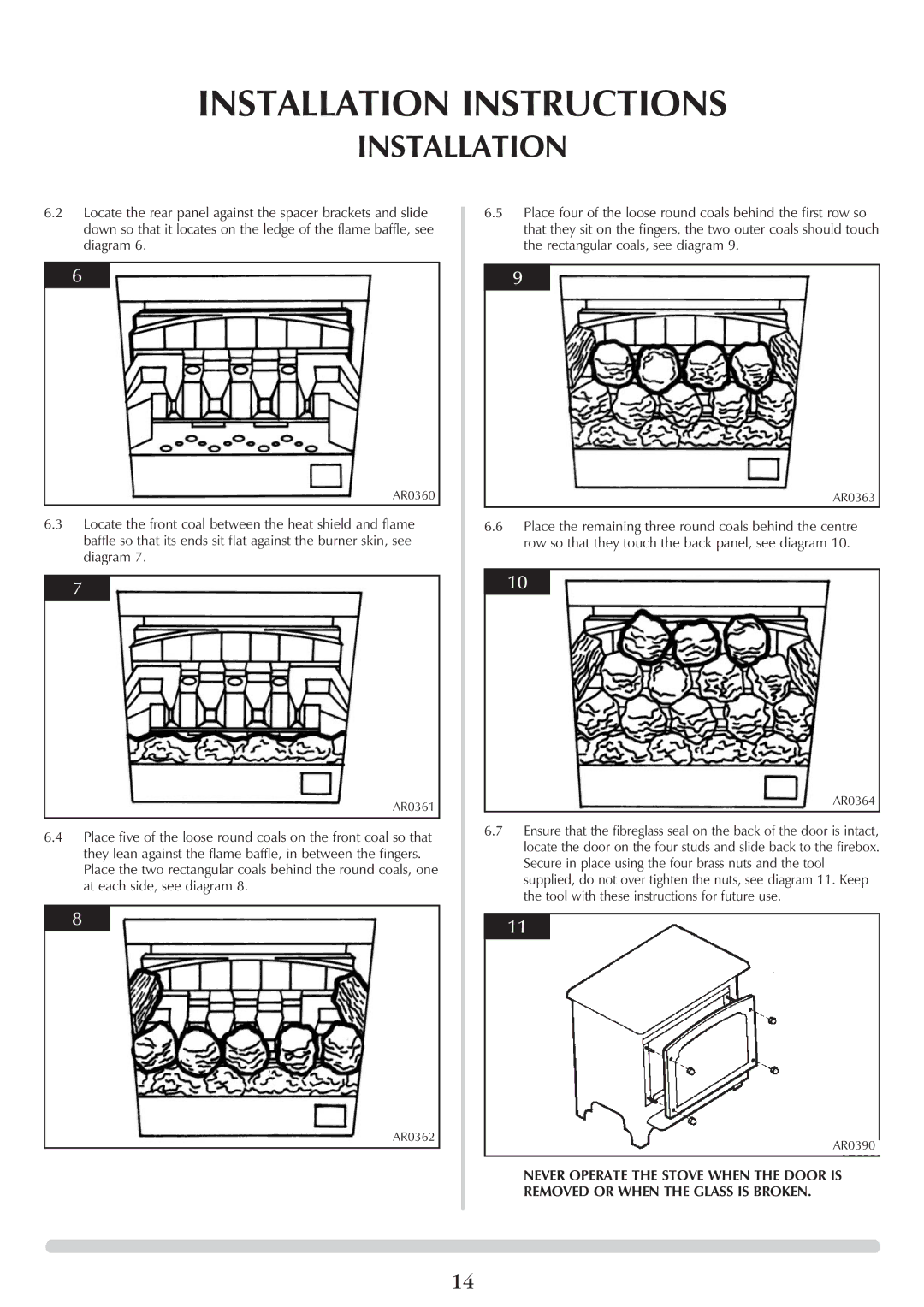 Stovax P8568, Marlborough 8560, Stockton 8573, P8564, P8574, P8573, P8560 manual AR0361 