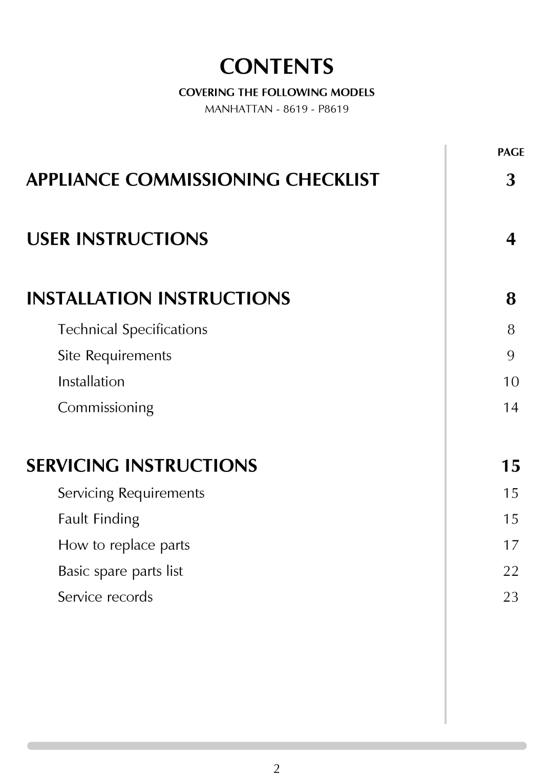 Stovax AR0367, Steel Manhattan AR0365, AR0366, AR0887, AR0369, AR0368 manual Contents 